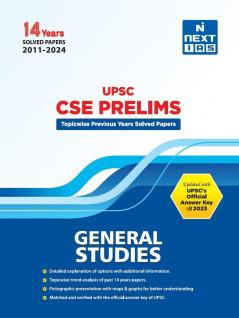 UPSC: CSE Prelims Topicwise Previous Year Solved Paper ( 2011-2024)