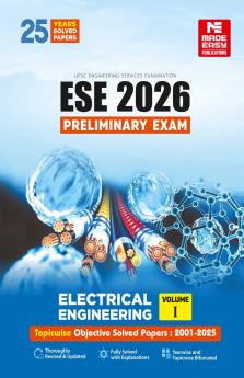 ESE 2026 Preliminary Exam: Electrical Engineering Objective Solved Paper Vol-1
