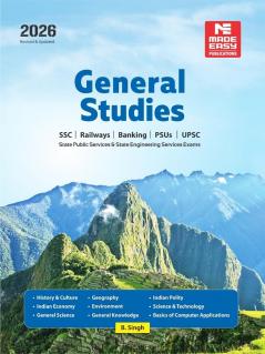 General Studies- 2026 for UPSC SSC Railways PSUs and Bank PO