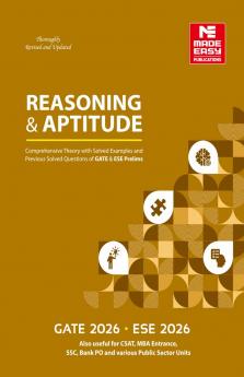 Reasoning and Aptitude for GATE and ESE- 2026