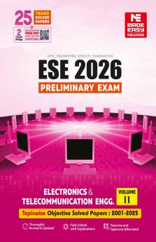 ESE 2026 Preliminary Exam: Electronics and Telecom. Engineering Objective Solved Paper Vol-2