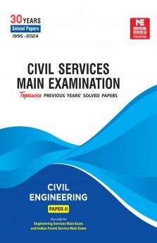 CSE Mains 2025: Civil Engineering Solved Paper-2 (1995-2024)