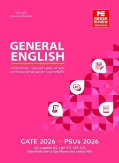 General English for GATE and PSUs: 2026