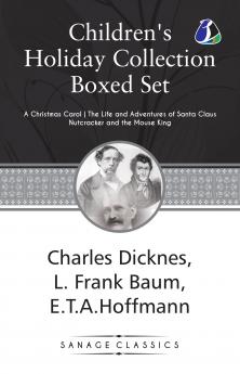 Children’s Holiday Collection Boxed Set (A Christmas Carol The Life and Adventures of Santa Claus Nutcracker and the Mouse King) Set of 3 Books [Paperback]