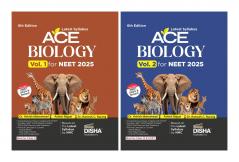 New Syllabus ACE Biology Vol. 1 & 2 for NEET 2025 - 6th Edition | Based on the new syllabus by NMC | 100% useful for CUET & Class 11/ 12