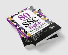 80 Topic-wise 2025 - 2010 SSC English Previous Year Solved Papers - CGL (Tier I & II) CHSL (Tier I & II) MTS CPO & Stenographer 7th Edition | 3300+ Verbal Ability PYQs