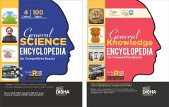 Combo (set of 2 Books) General Science & Knowledge Encyclopaedia for Competitive Exams | 4 colour | Pictorial & Infographic approach | Must for NDA/ UPSC/ State PSC/ RRB/ SSC/ Defence/ Bank Exams