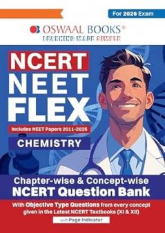 Oswaal NCERT NEET FLEX - Chemistry | Chapter-wise & Topic-wise | NCERT Question Bank