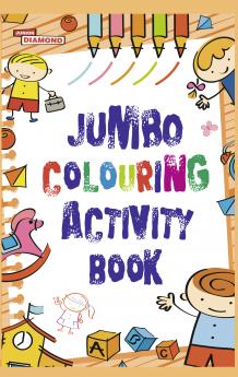 Jumbo Colouring Activity Book