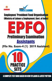 EPFO - Preliminary Examination - Assistant - 10 Practice Test Paper