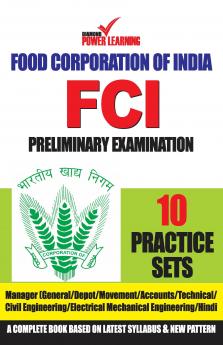 Food Corporation of India (FCI) Preliminary Examination 2019 in English (MANAGER) 10 PTP English Numerical Ability & Reasoning Ability