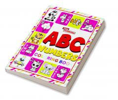 ABC And Numbers Colouring Book