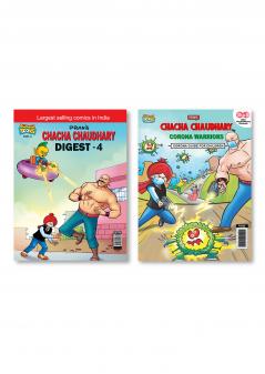 Chacha Chaudhary Digest - 4 + Chacha Chaudhary Corona Warriors