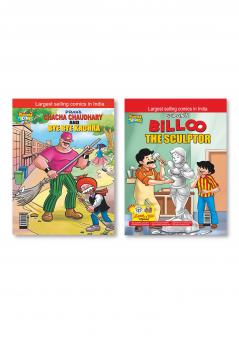 Chacha  Choudhary & Bye Bye Kachra + Billoo The Sculptor