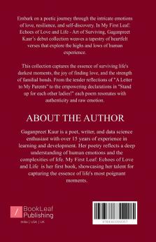 The First Leaf Echoes of Love & Life