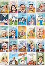 Story Books for Kids - Indian Famous Personalities (Set of 25 Books) (Illustrated) - Scientists Freedom Fighters Thought Leaders Sportspersons Entrepreneurs - Biographies for Kids