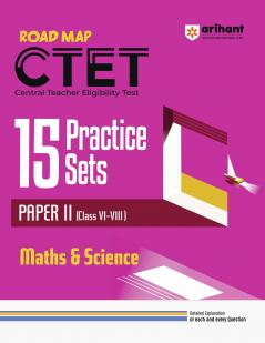CTET 15 Practice Sets Maths & Science (E)