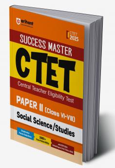 CTET Social Science / Studies Class VI-VIII (Paper -2) 2025 | Study Guide | English Medium
