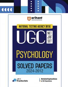 NTA UGC NET /JRF/SET 2025 - Psychology Solved Papers (2024-2012)
