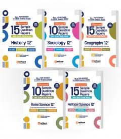CBSE i-Succeed Sample Question Papers for Class 12th | Political Science Geography Sociology Home Science & History | Set of 5 books