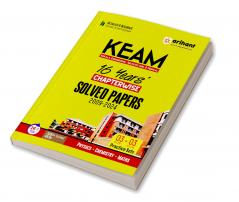 KEAM (Kerala Engineering, Agriculture & Medical) 16 Years Chapterwise Solved Papers (2009-2024) | Physics, Chemistry, Maths
