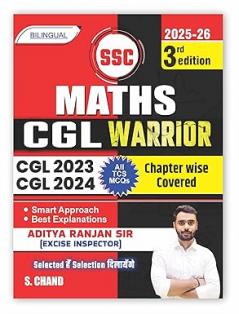 Aditya Ranjan Sir SSC Maths CGL Warrior 3rd Edition (2025 - 2026)