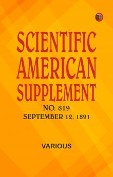 Scientific American Supplement No. 819 September 12 1891