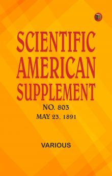 Scientific American Supplement No. 803 May 23 1891