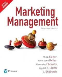 MARKETING MANAGEMENT 17 E Standalone