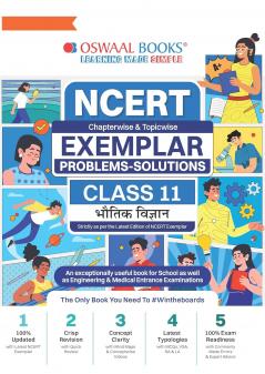 Oswaal NCERT Chapterwise & Topicwise Exemplar Problems - Solutions Class 11 Bhautik Vigyan