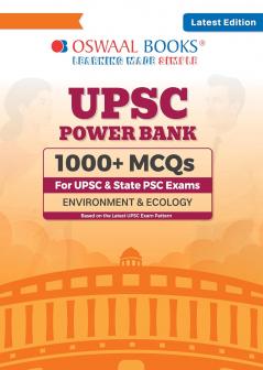 Oswaal UPSC Power Bank:1000+ MCQs for UPSC and State PSCs Exams Environment & Ecology
