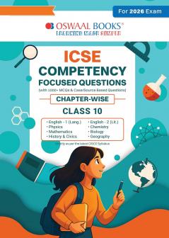 Oswaal ICSE Competency Focused Questions Chapter-wise Class-10