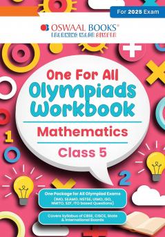 Oswaal One for All Olympiads Workbook Class 5 Mathematics For 2025 Exam