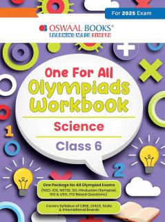 Oswaal One for All Olympiads Workbook Class 6 Science For 2025 Exam