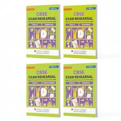Oswaal CBSE Exam Rehearsal Class 12 (Set of 4 Books) English Accountancy Business Studies & Economics For 2025 Board Exam