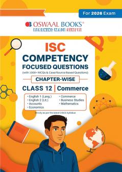Oswaal ISC Competency Focused Questions Chapter-wise Class-12 Commerce