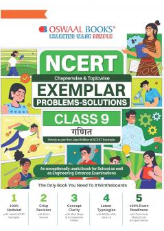 Oswaal NCERT Chapterwise & Topicwise Exemplar Problems - Solutions Class 9 Ganit
