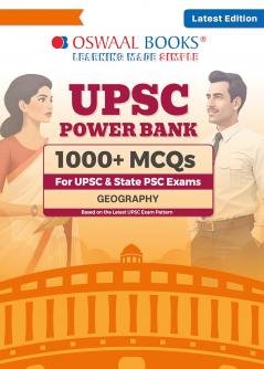 Oswaal UPSC Power Bank:1000+ MCQs for UPSC and State PSCs Exams Geography