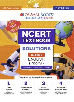Oswaal NCERT Textbook Solution Class 6 English (New Edition)