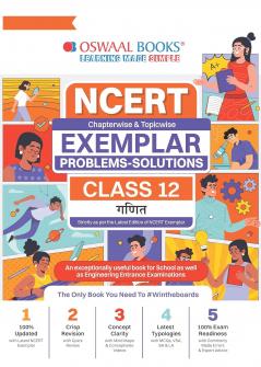 Oswaal NCERT Chapterwise & Topicwise Exemplar Problems - Solutions Class 12 Ganit