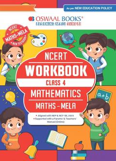 Oswaal NCERT Workbook Class-4 Mathematics (Maths-Mela)