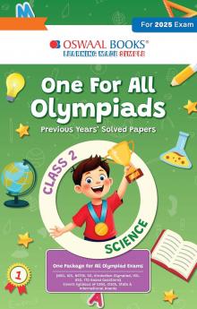 Oswaal One for All Olympiads Previous Year Solved Papers Class 2 Science For 2025 Exam