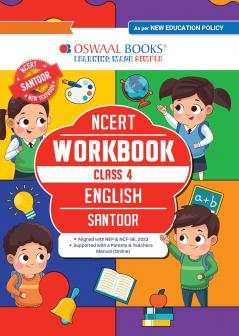 Oswaal NCERT Workbook Class-4 English (Santoor)