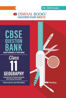 CBSE Question Bank Class 11 Geography For 2026 Exam