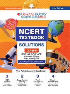 Oswaal NCERT Textbook Solution Class 6 Social Science Hardcover Book (New Edition)