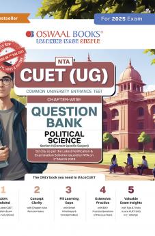 Oswaal NTA CUET (UG) Chapterwise Question Bank Political Science (For 2025 Exam)