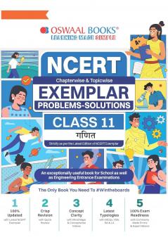 Oswaal NCERT Chapterwise & Topicwise Exemplar Problems - Solutions Class 11 Ganit