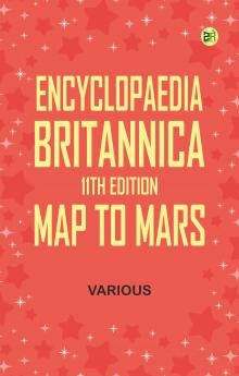 Encyclopaedia Britannica 11th Edition Map to Mars