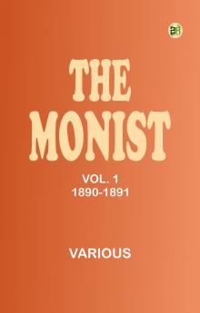 The Monist Vol. 1 1890-1891