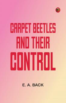 Carpet Beetles and Their Control